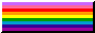 9 stripe rainbow pride badge